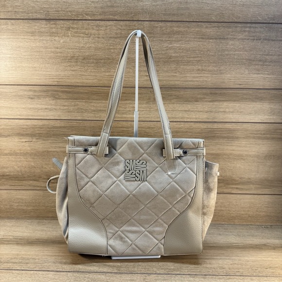 Steve Madden Handbags - NWT New Steve Madden Bripley 2 Satchel Crossbody Shoulder Bag Timeless Taupe‎